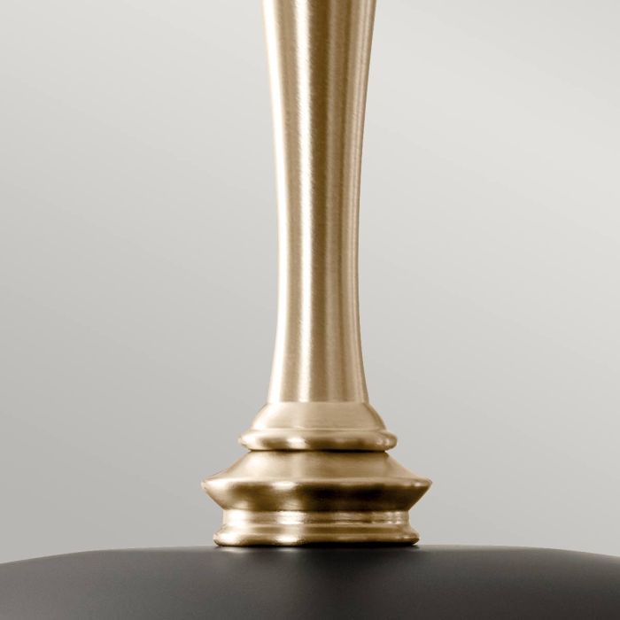 Kichler Delarosa 1 lt Ceiling Pendant - Black, White & Champagne Bronze