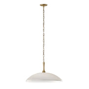 Kichler Delarosa 1 lt Ceiling Pendant - Black, White & Champagne Bronze