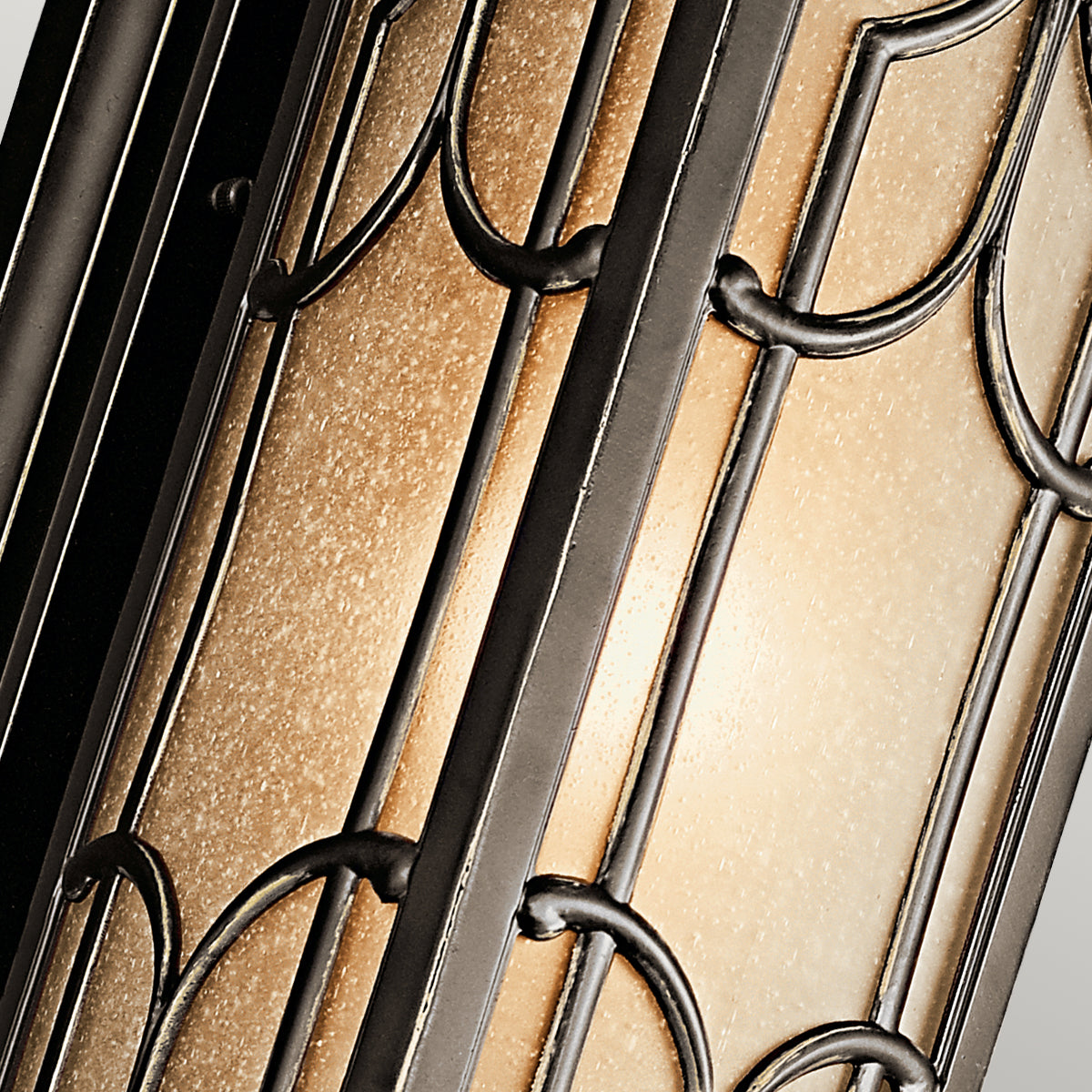Franceasi Medium Wall Lantern - Olde Bronze Finish