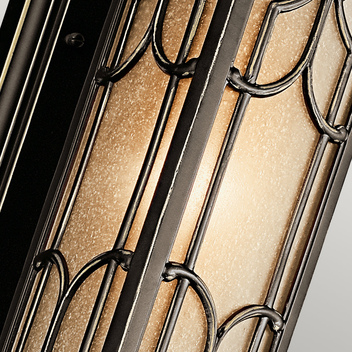 Franceasi Small Wall Lantern - Olde Bronze Finish