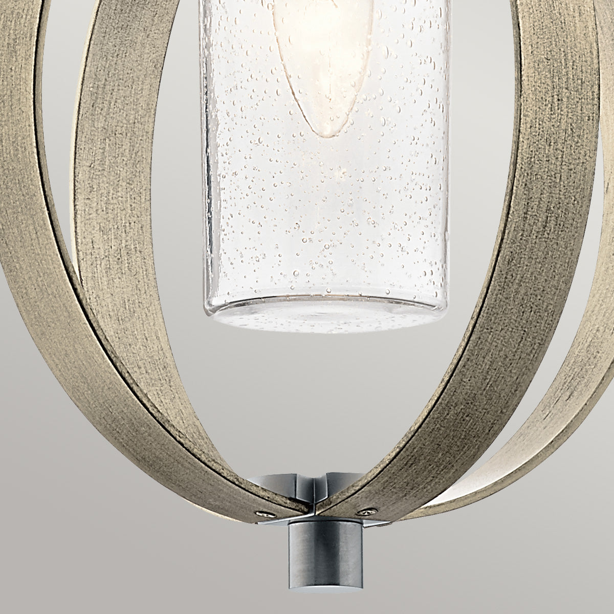 Grand Bank Outdoor Pendant – Antique Gray Finish