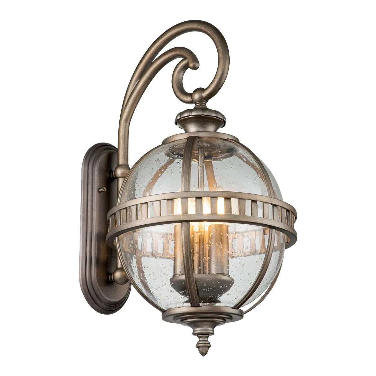 Halleron Wall Lantern - Londonderry/Burnished Bronze Finish