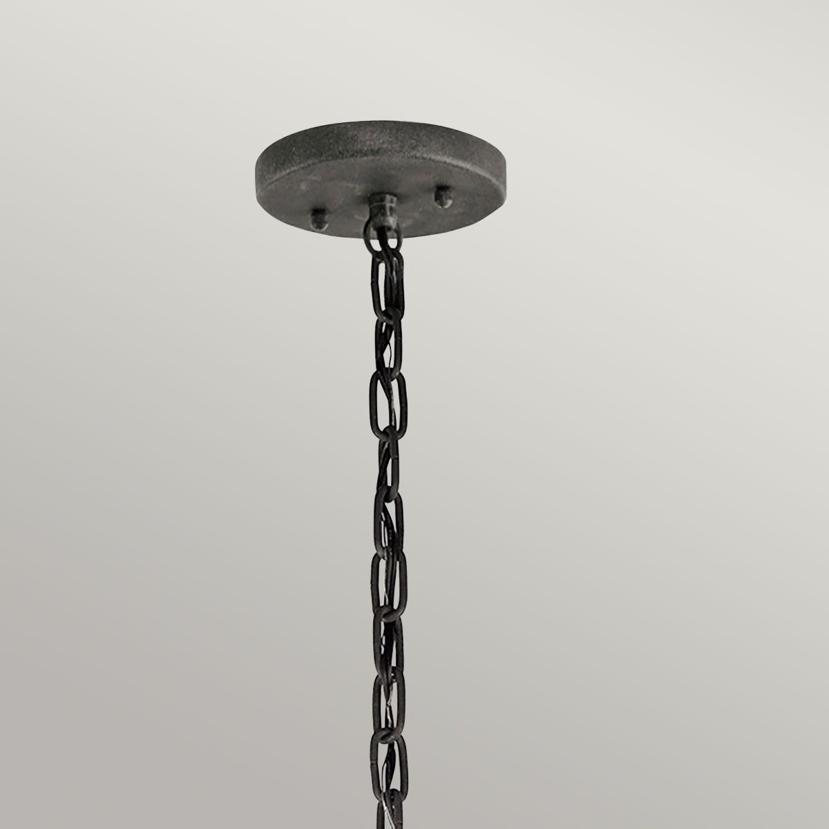 Halleron 3Lt IP44 Lantern - Burnished Bronze/Londonderry IP44 E14