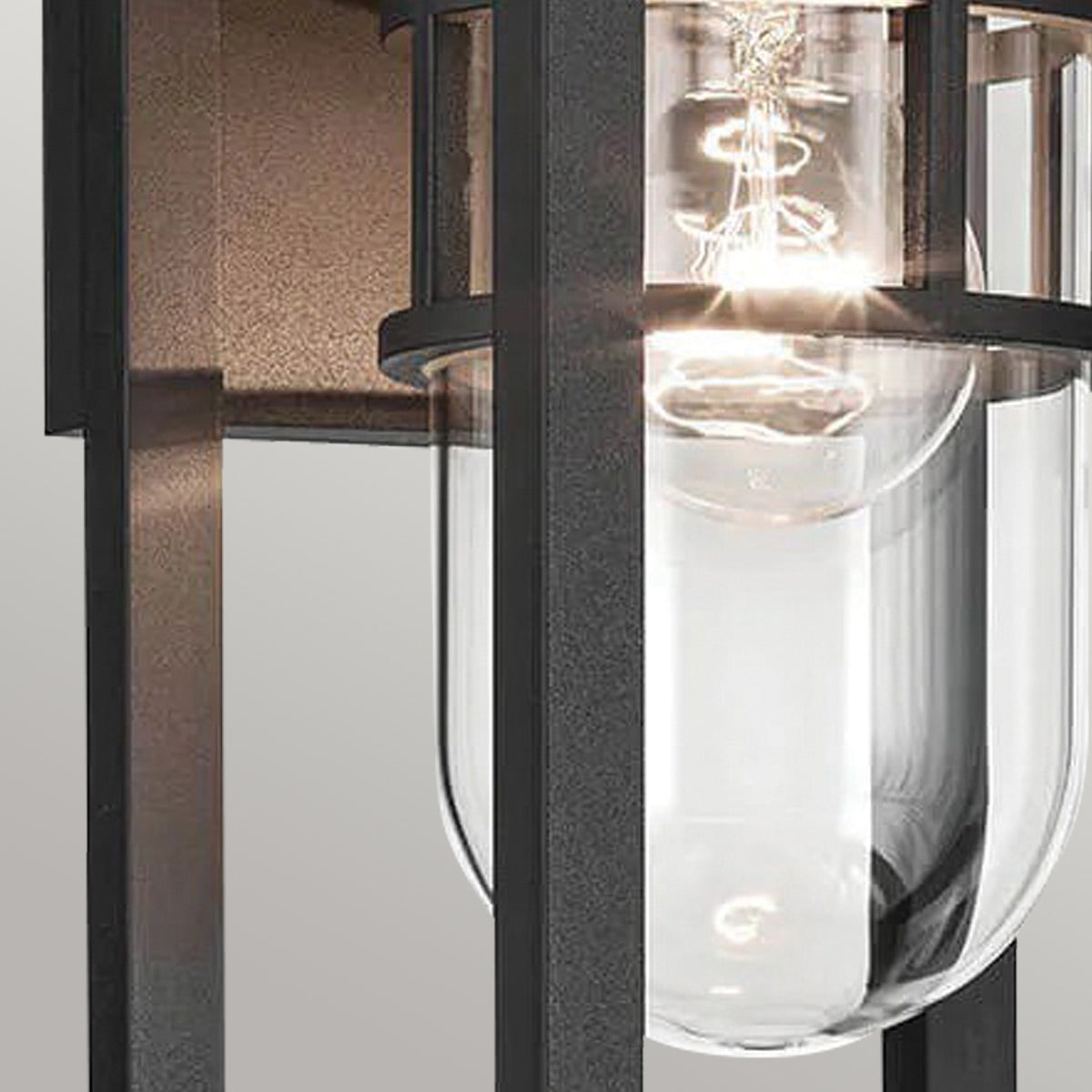 Kichler Hone Coastal 1 lt Wall Lantern - Textured Black  IP44 E27