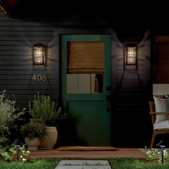 Kichler Hone Coastal 1 lt Wall Lantern - Textured Black  IP44 E27