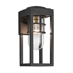 Kichler Hone Coastal 1 lt Wall Lantern - Textured Black  IP44 E27