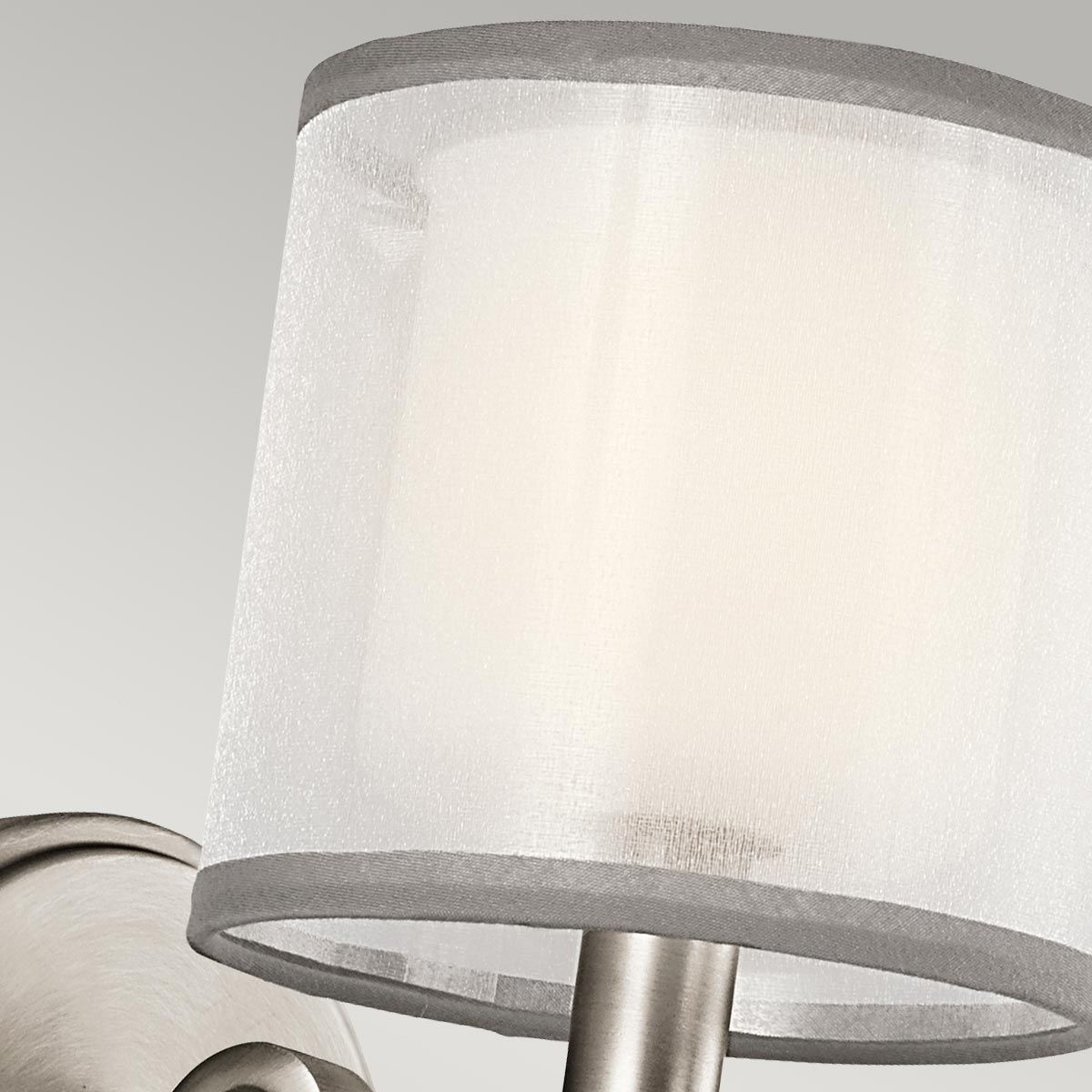 Lacey 1 Light Wall Light - Antique Pewter/Bronze