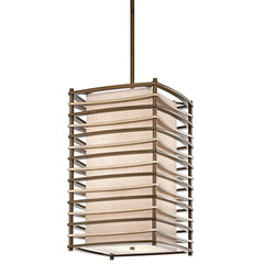 Moxie 4 Light Pendant - Cambridge Bronze E27