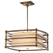 Moxie 2 Light Small Pendant - Cambridge Bronze E27