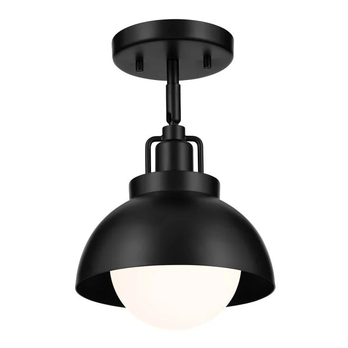 Kichler Niva 1 lt Convertible Wall Light - Black/ Champagne Bronze