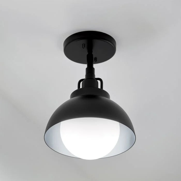 Kichler Niva 1 lt Convertible Wall Light - Black/ Champagne Bronze