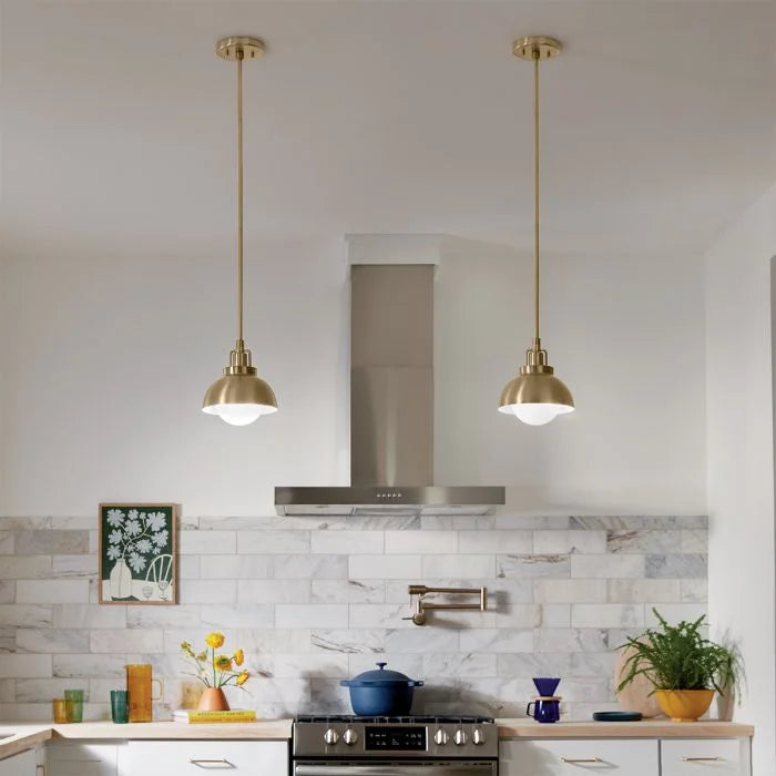 Kichler Niva 1 lt Convertible Wall Light - Black/ Champagne Bronze