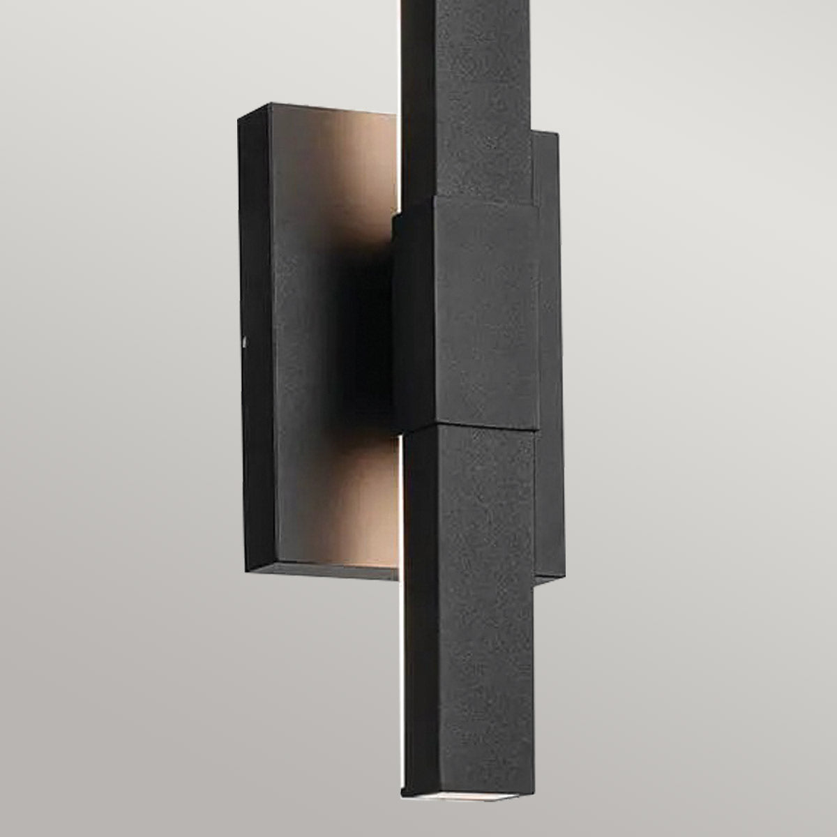 Kichler Nocar LED Exterior Wall Light - Textured Black  IP44 Integrated LED