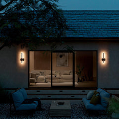 Kichler Nocar LED Exterior Wall Light - Textured Black  IP44 Integrated LED
