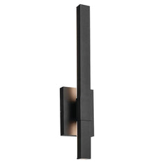 Kichler Nocar LED Exterior Wall Light - Textured Black  IP44 Integrated LED