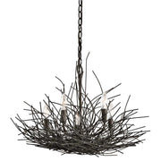 Organique 5/6Lt Multi-Arm Pendant - Old Bronze