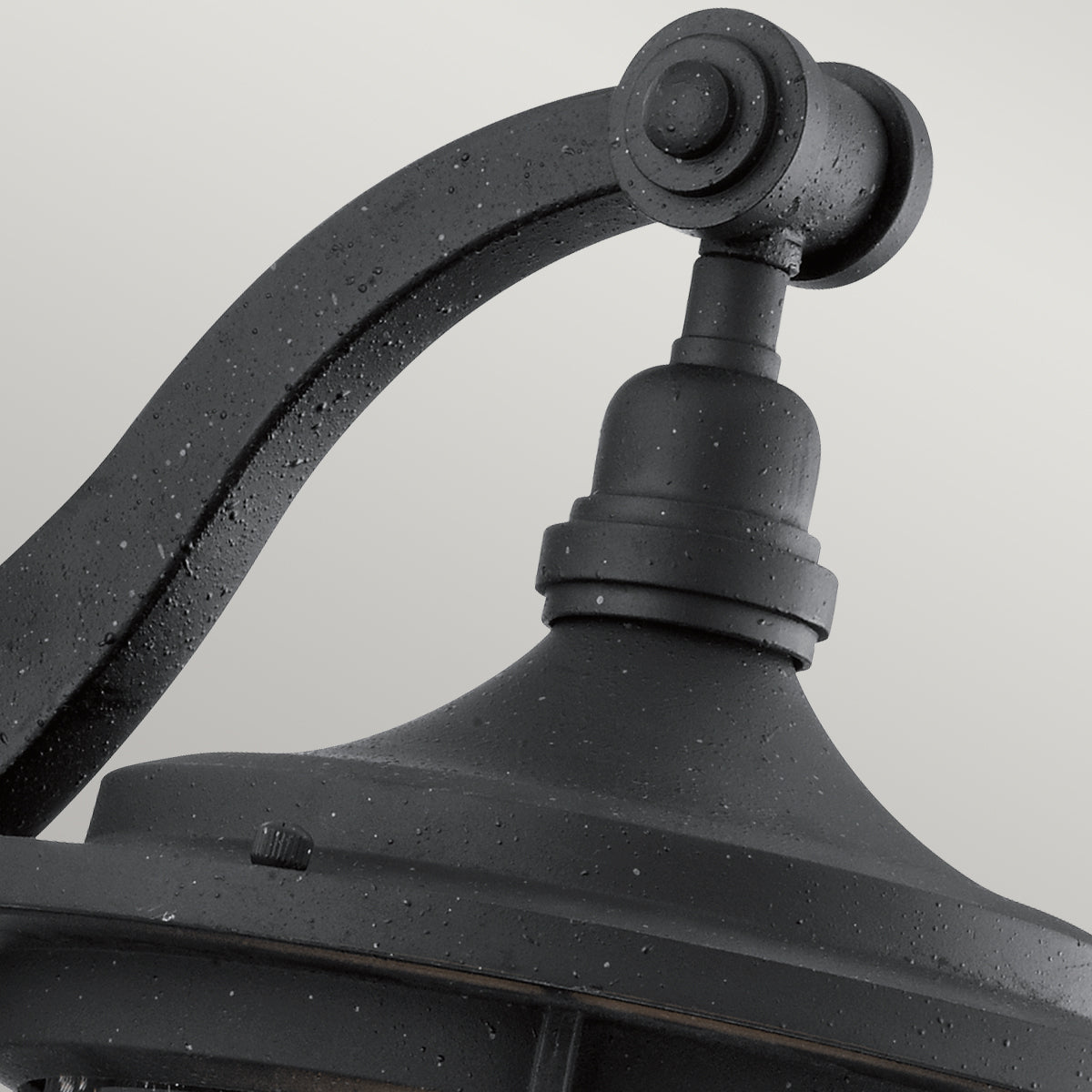 Royal Marine Medium Wall Lantern - Distressed Black Finish