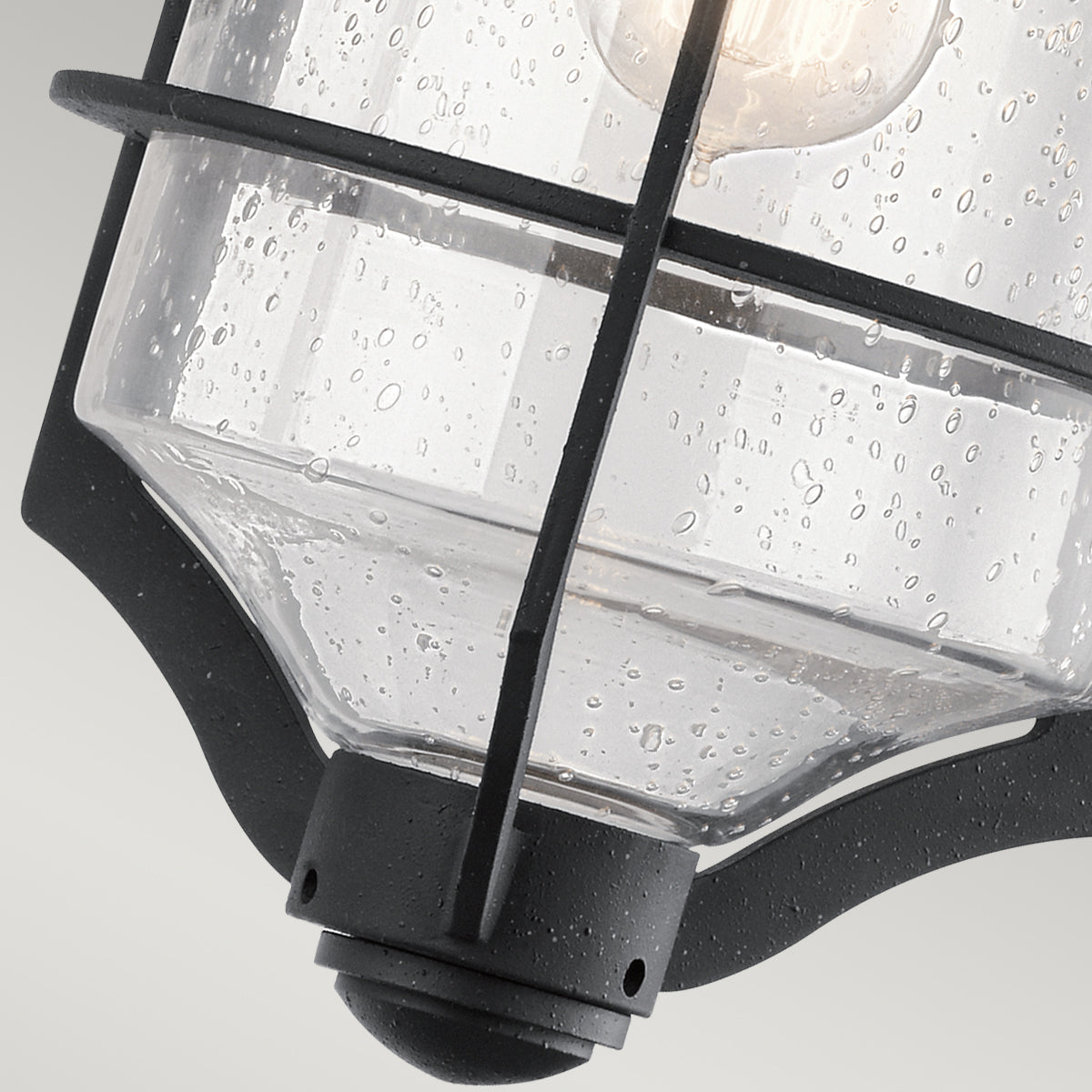 Royal Marine Medium Wall Lantern - Distressed Black Finish