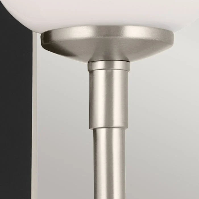 Kichler Solia 1 lt Wall Light IP44- Champagne Bronze/ Brushed Nickel