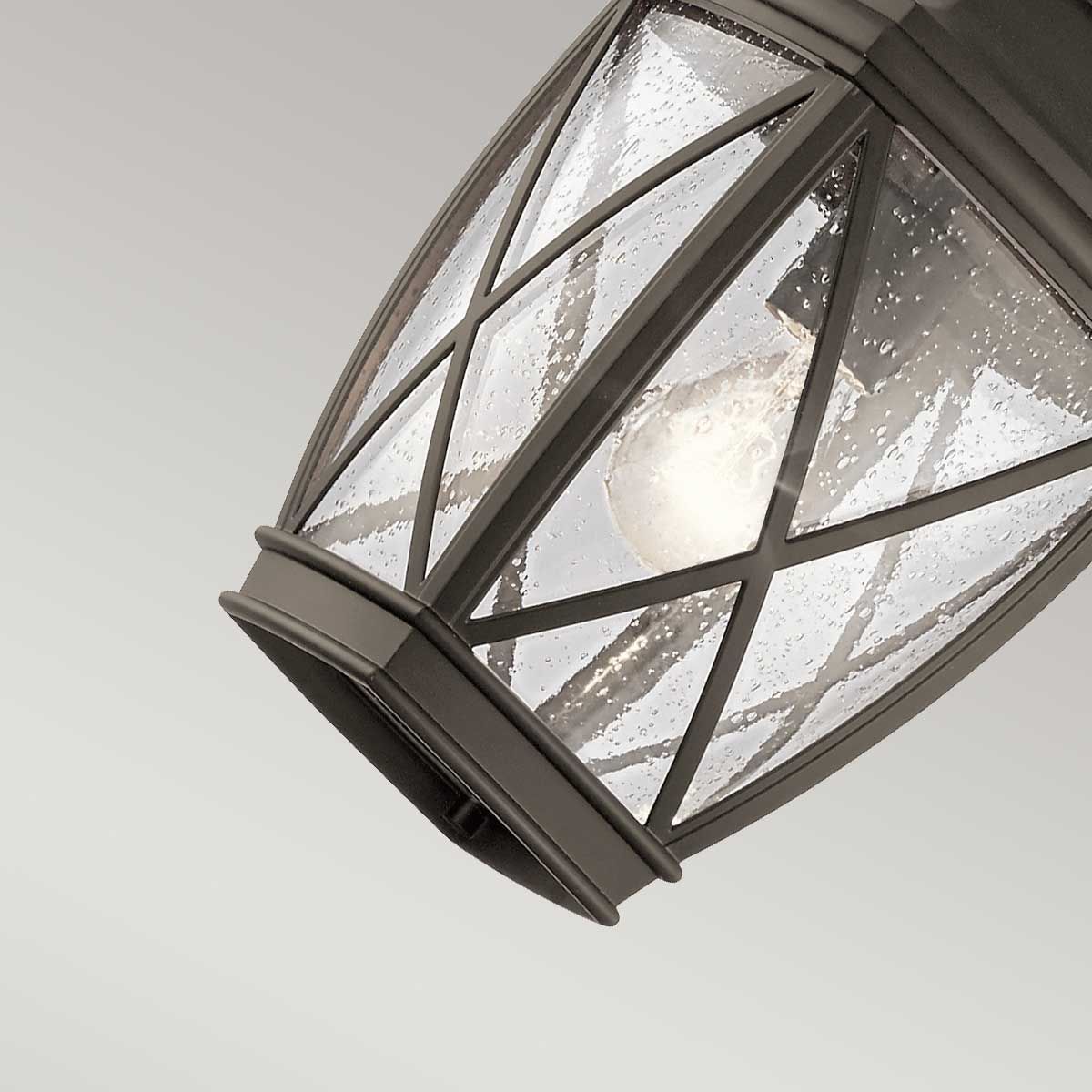 Tangier 1 Light Medium Chain Lantern - Olde Bronze IP44 E27