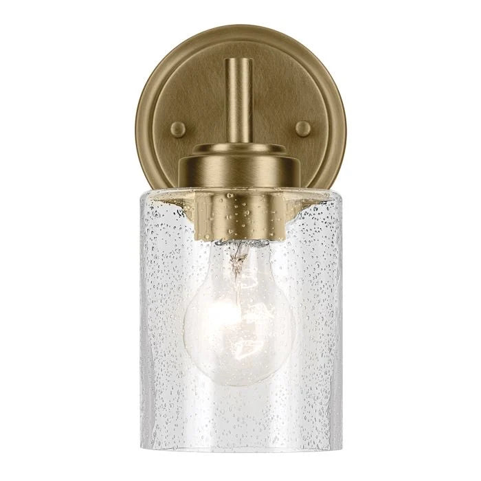 Kichler Winslow 1 lt Wall Light - Natural Brass