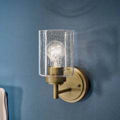 Kichler Winslow 1 lt Wall Light - Natural Brass