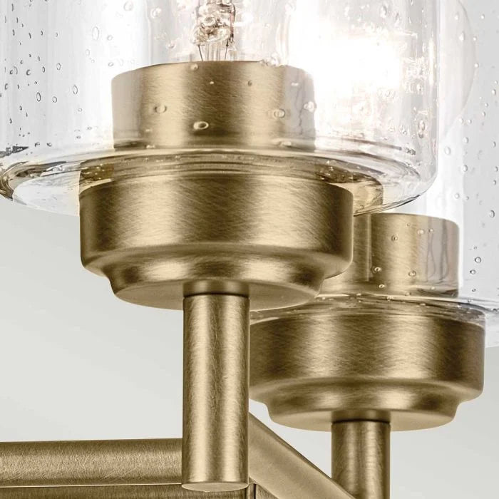 Kichler Winslow 2 lt Wall Light - Natural Brass