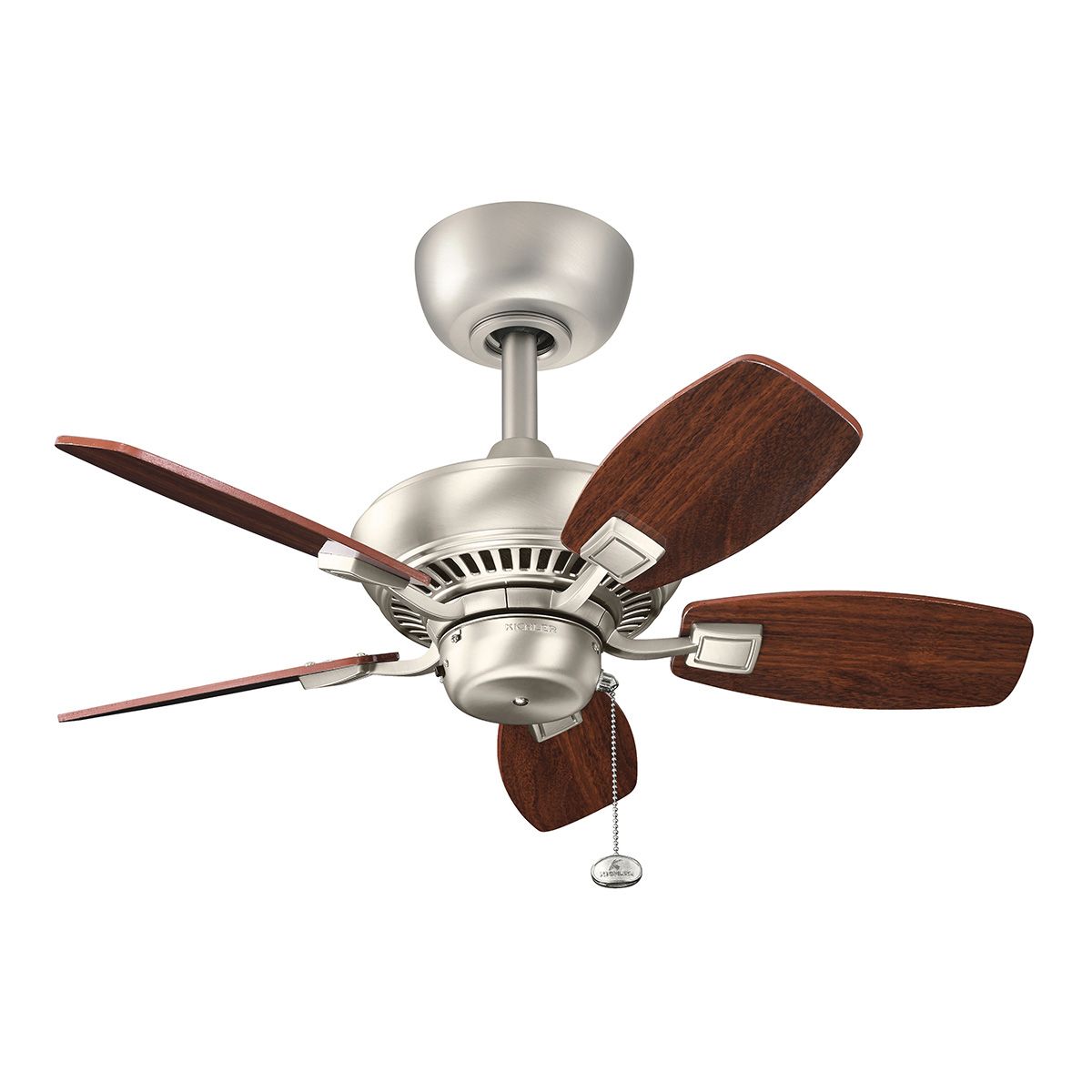 Canfield IP20 - 30in / 76cm Fan - Brushed Nickel