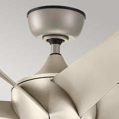 Lehr Fan IP44 - Antique Satin Silver - Small and Large