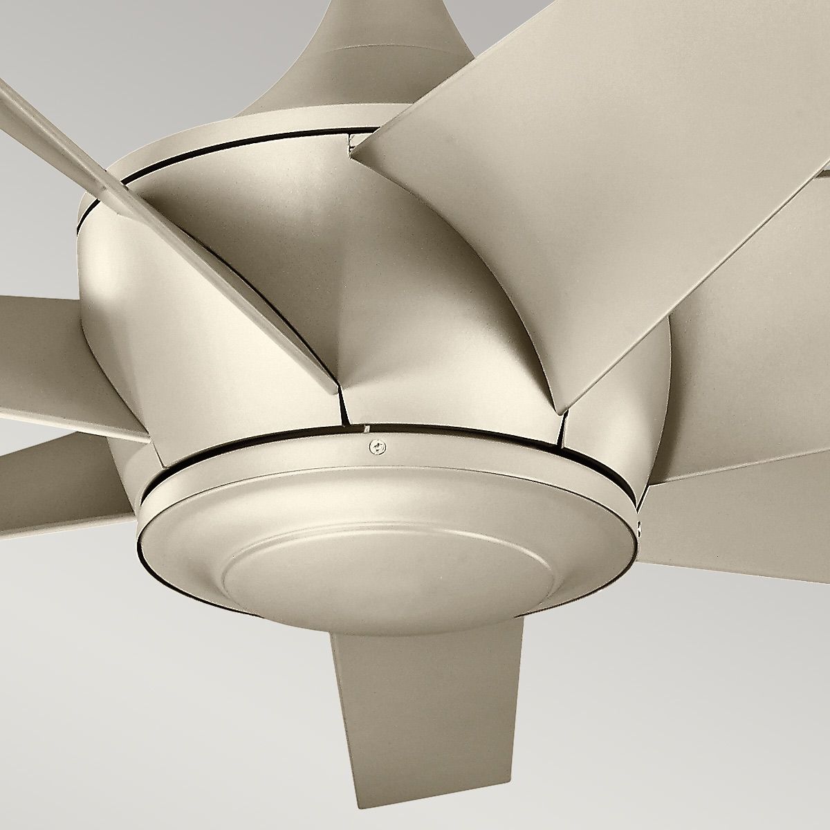 Lehr Fan IP44 - Antique Satin Silver - Small and Large