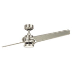 Xety - 56in / 142cm Fan - Brushed Nickel and Olde Bronze