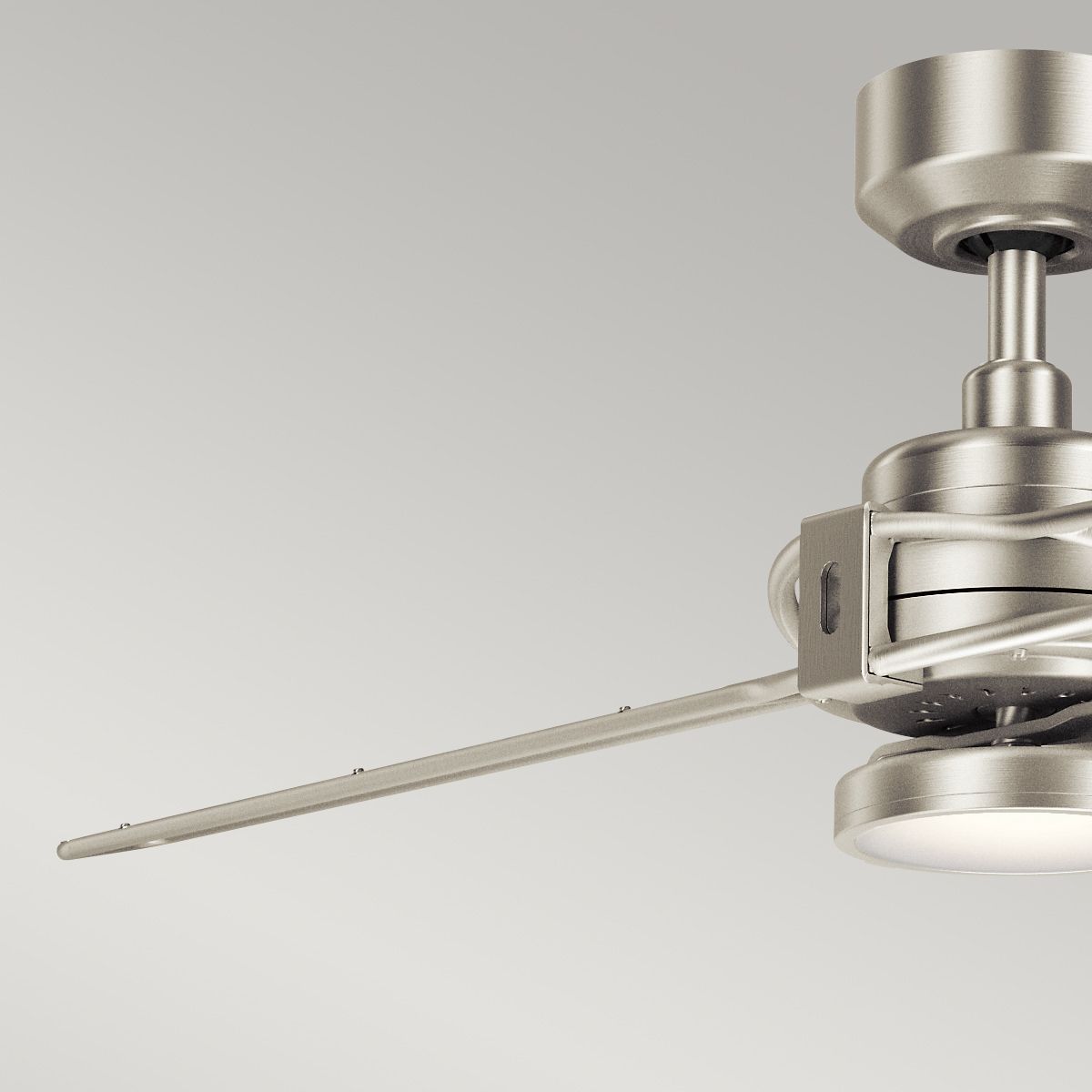 Xety - 56in / 142cm Fan - Brushed Nickel and Olde Bronze