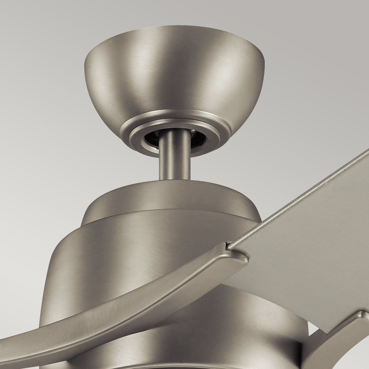 Zeus - 60in / 152cm Fan - Brushed Nickel and White