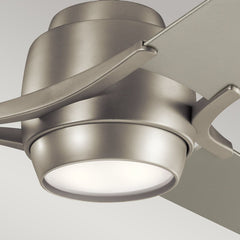 Zeus - 60in / 152cm Fan - Brushed Nickel and White