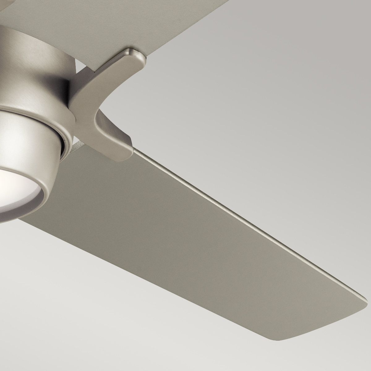 Zeus - 60in / 152cm Fan - Brushed Nickel and White