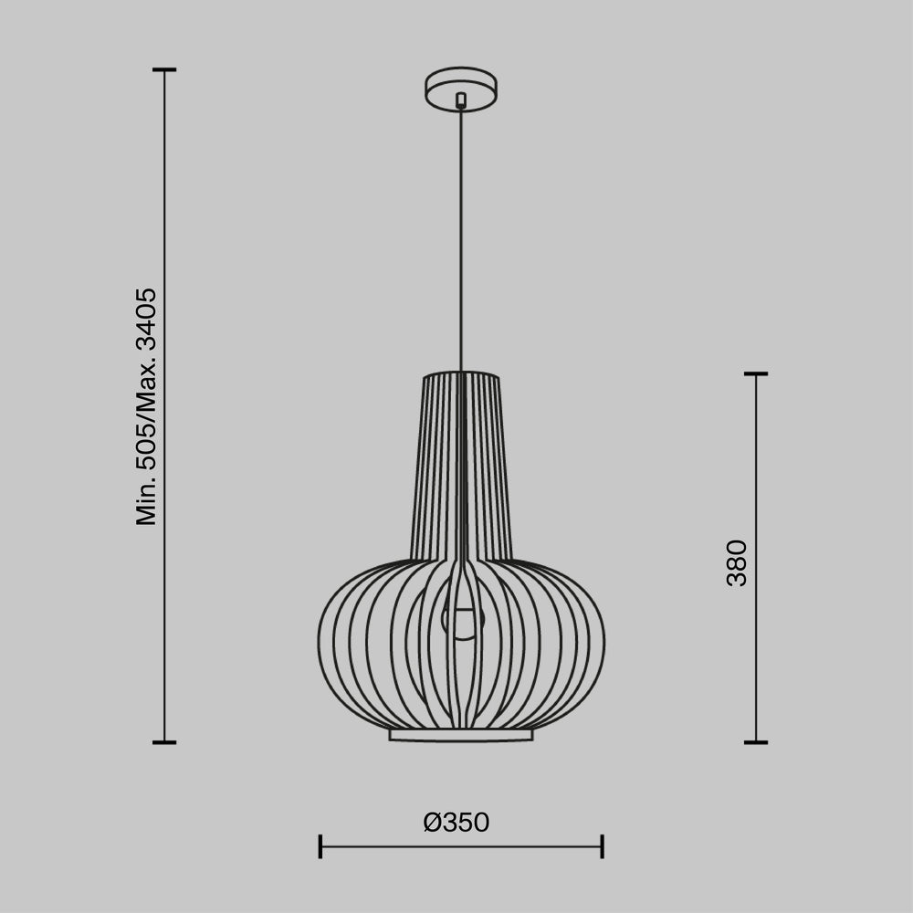 Roots Pendant Lamp- Various Finish
