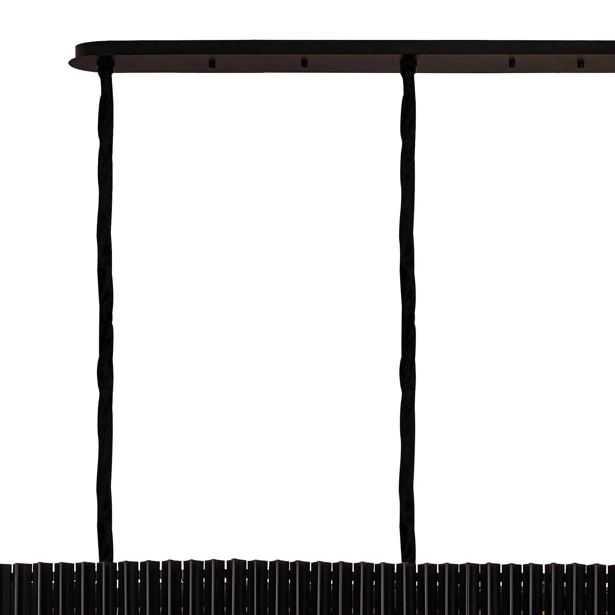 Georgia Linear Pendant, 9/10/ 13/16 Light E14- Matt Black/Brass/Polished Nickel