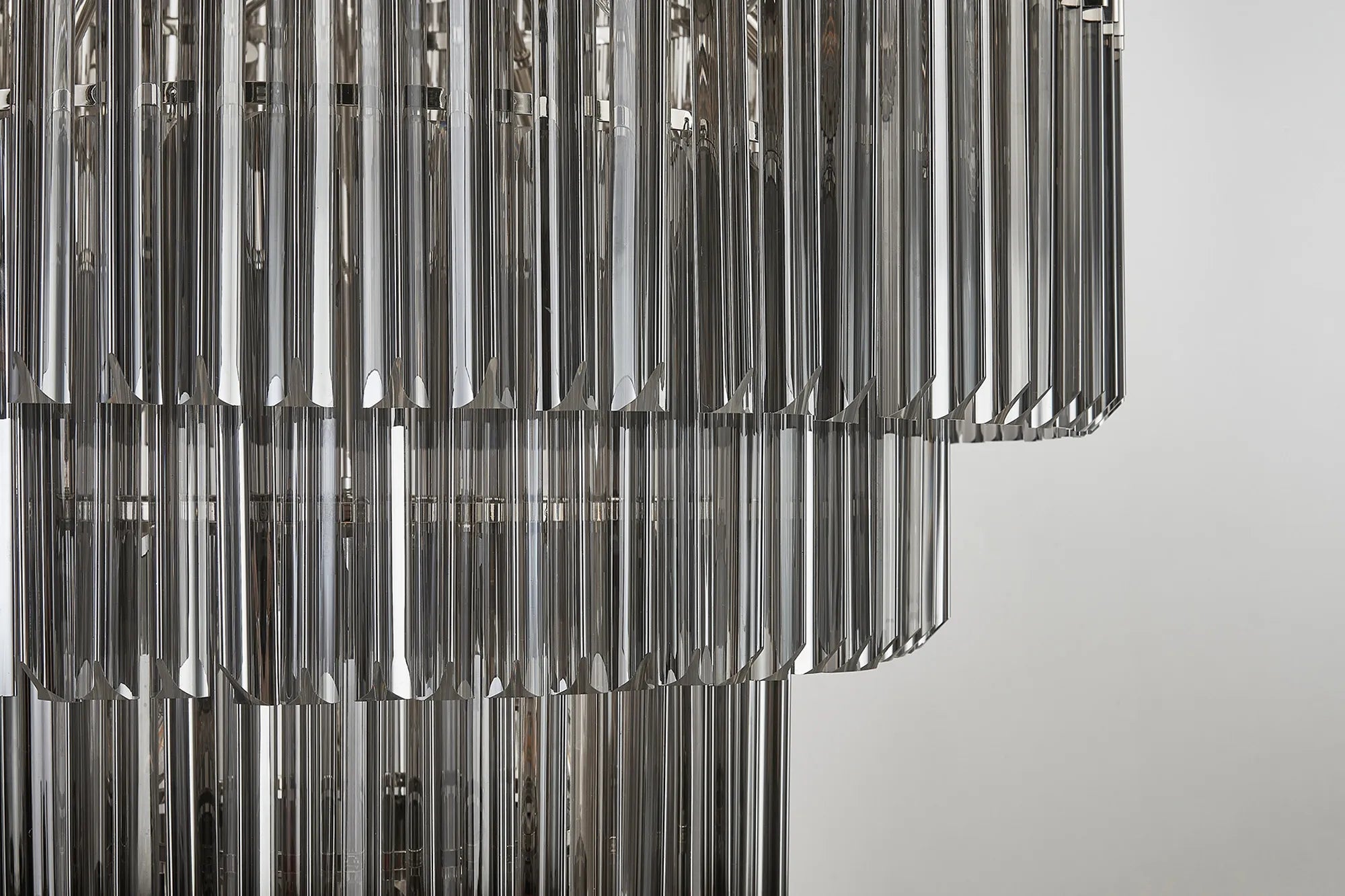 Georgia 90cm Diamond Pendant Round 9 Tier 42 Light- Various Finishes