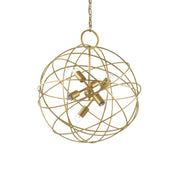 Konse Centre Ceiling Light 6/7Lt - Gold Finish - Cusack Lighting