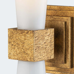 Kristy 1lt Wall Light - Distressed Gold