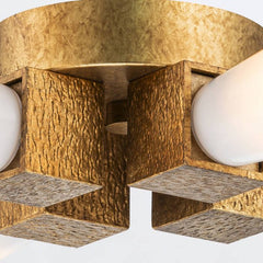 Kristy 4 lt Pendant - Distressed Gold