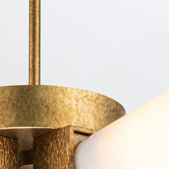 Kristy 4 lt Pendant - Distressed Gold