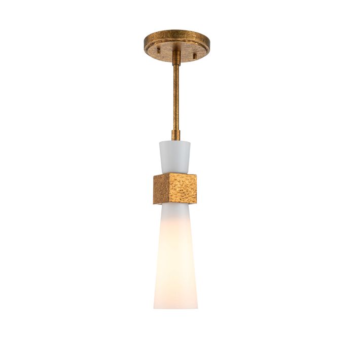 Kristy 1 lt Mini Pendant - Distressed Gold