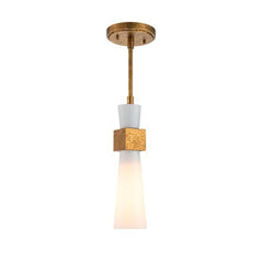 Kristy 1 lt Mini Pendant - Distressed Gold