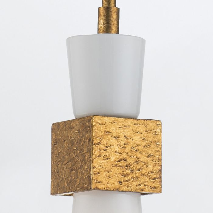 Kristy 1 lt Mini Pendant - Distressed Gold