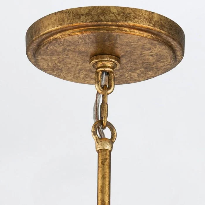 Kristy 3/4/5 lt Chandelier - Distressed Gold