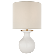 Albie IP20 Small Desk Lamp - New White