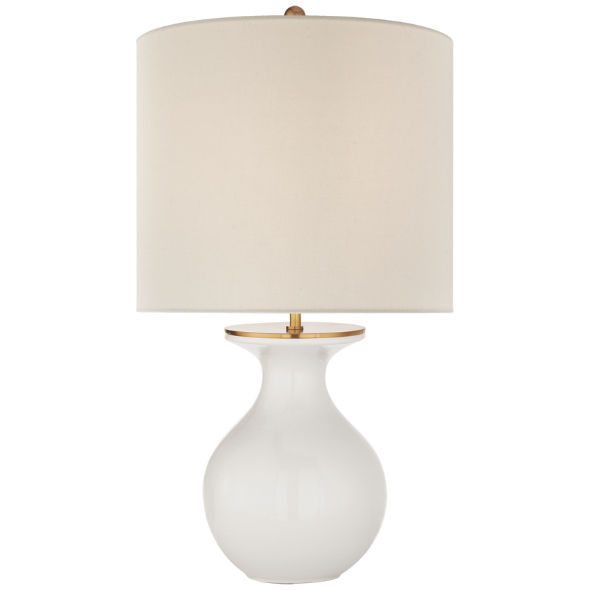 Albie IP20 Small Desk Lamp - New White