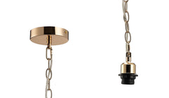 Kudo 12cm Electrical 1 Light Pendant Suspension Kit  E27 (Maximum Load 5kg)- Various Finishes