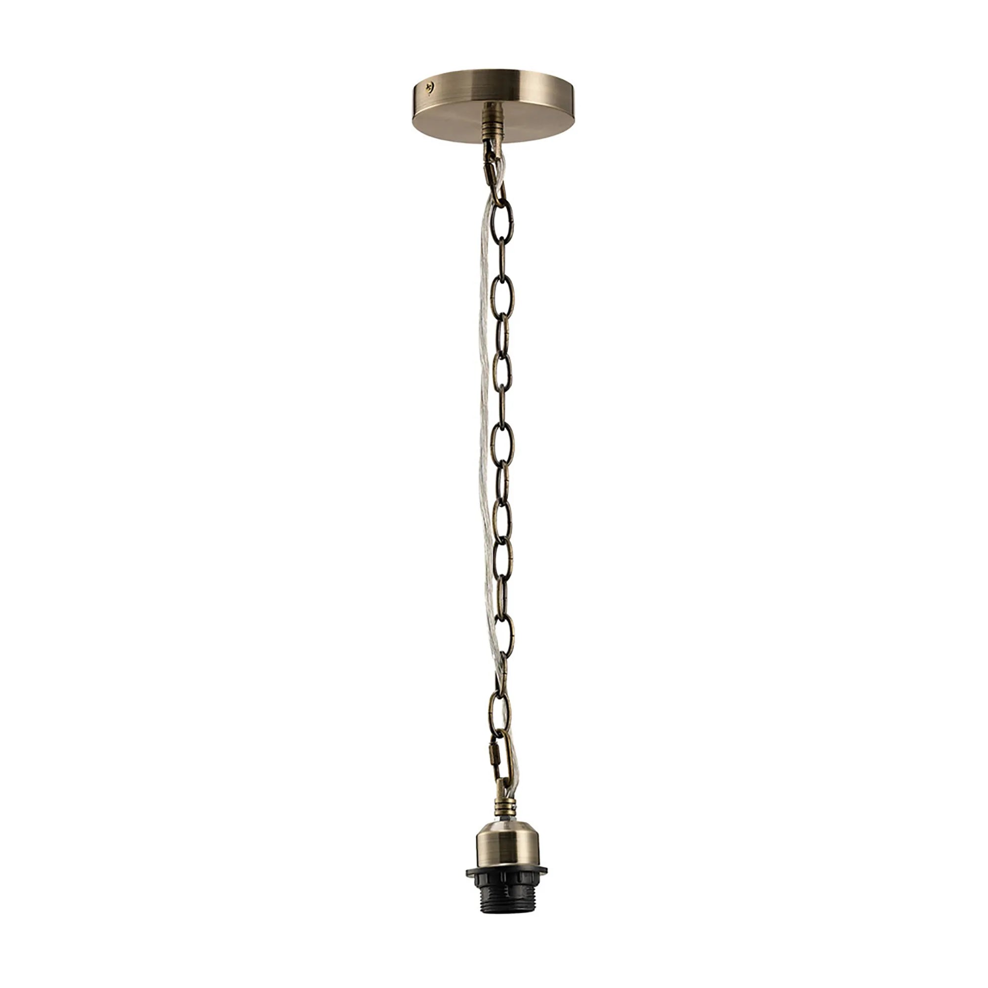Kudo 12cm Electrical 1 Light Pendant Suspension Kit  E27 (Maximum Load 5kg)- Various Finishes